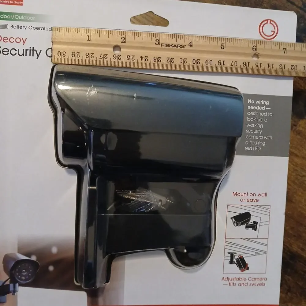 Power Gear Interior Exterior‎ Simulated Decoy Security Camera 40661 Two (2) Pack